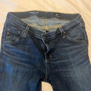 AG Cigarette Leg maternity jeans. Size 27R.